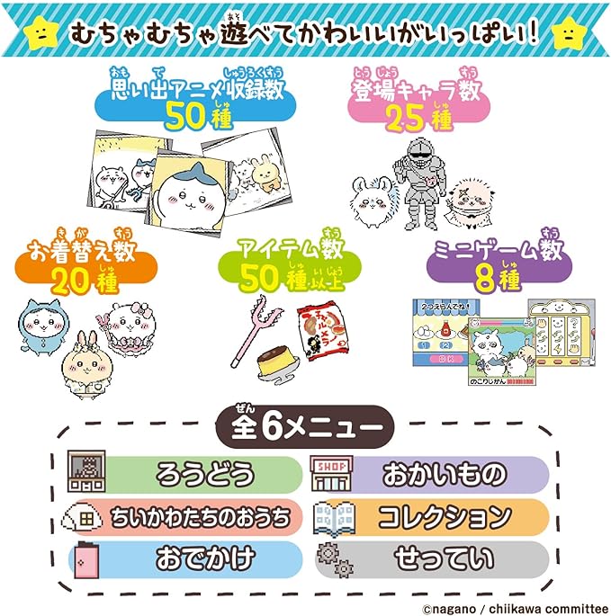 Bandai (BANDAI) Chiikawa Together with Muchakawa Pink DX Set