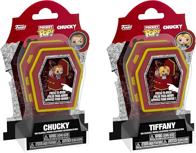 Funko Pop! Pocket POPers: Chucky - Chucky and Tiffany, 2-Pack
