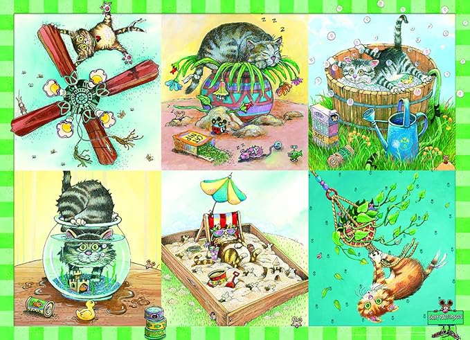 EuroGraphics 6100-5483 Kitten Trouble by Gary Patterson 100Piece Puzzle