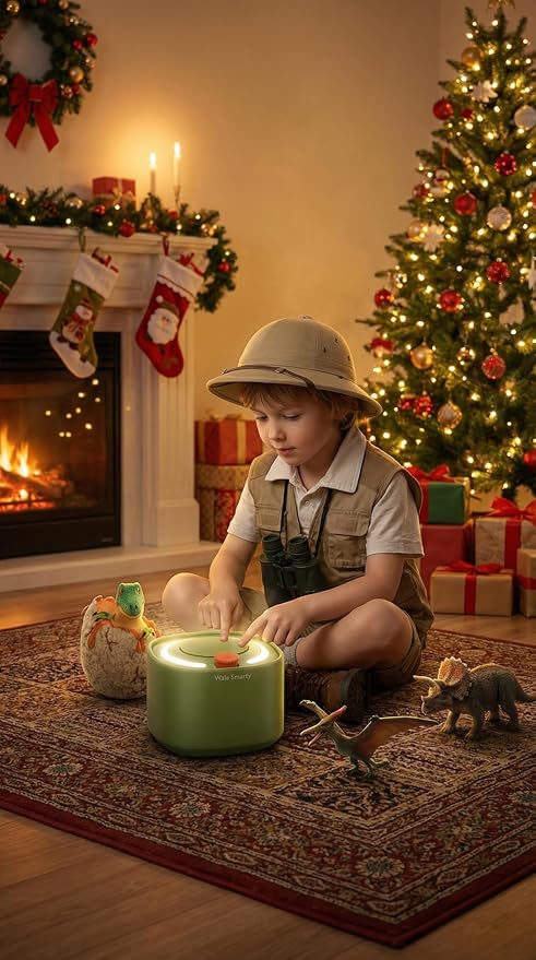 Magic AI Storyteller for Kids - Listens & Talks Back, Personalized Interactive Stories with Smart Q&A, Fun Character Toys, Screen-Free Learning, Gift for Ages 6-12