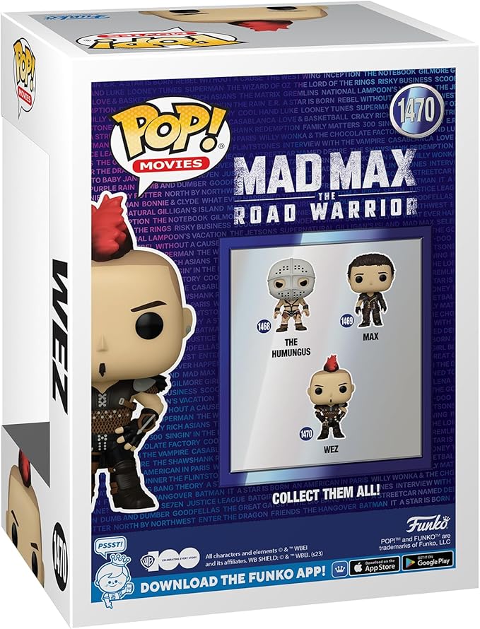 Funko POP! Movies: Mad Max 2: The Road Warrior - Wez - Collectable Vinyl Figure - Gift Idea - Official Merchandise - for Kids & Adults - Movies Fans