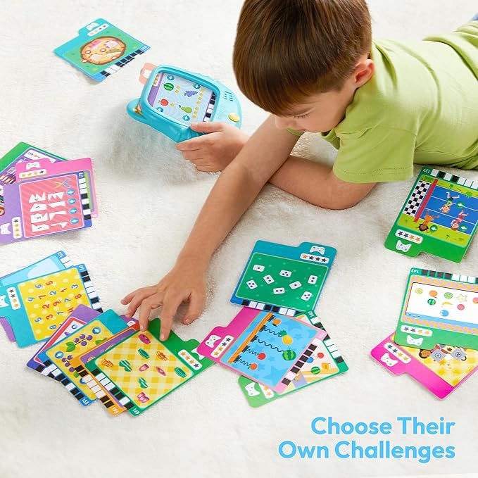 JOVA lalalark Talking Flash Cards for Kids 3 4 5 Year Old, Toddler Learning Toys with 136 Sight Words & 64 Games, Montessori Educational Toy for Kids, Preschool Learning Activities, Boys Girls Gifts