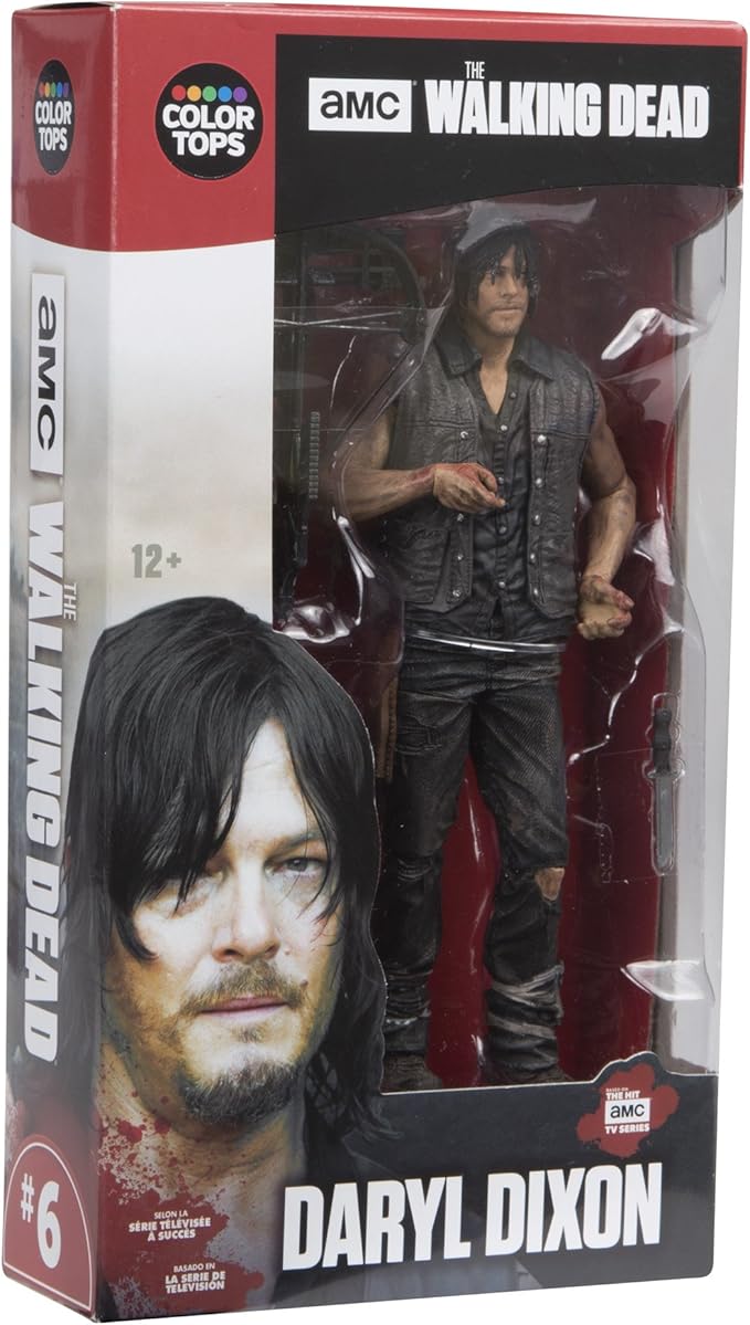 McFarlane Toys The Walking Dead TV Daryl Dixon Collectible Action Figure, 7"