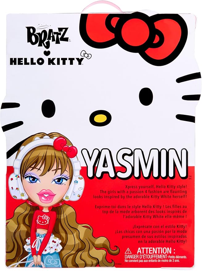 Bratz x Hello Kitty Yasmin Sanrio Fashion Doll with Accessories