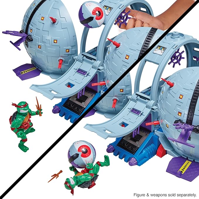 Teenage Mutant Ninja Turtles TMNT Classic Technodrome Playset - Amazon Exclusive