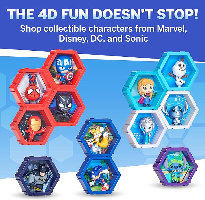 Wow! PODS 4D Disney Frozen Olaf - Unique Connectable & Collectable Bobblehead Figure, Wall/Shelf Display, Toy Action Figure, Olaf Toy Figures, Disney Toys & Gifts, Frozen Toys for Girls & Boys Age 3+