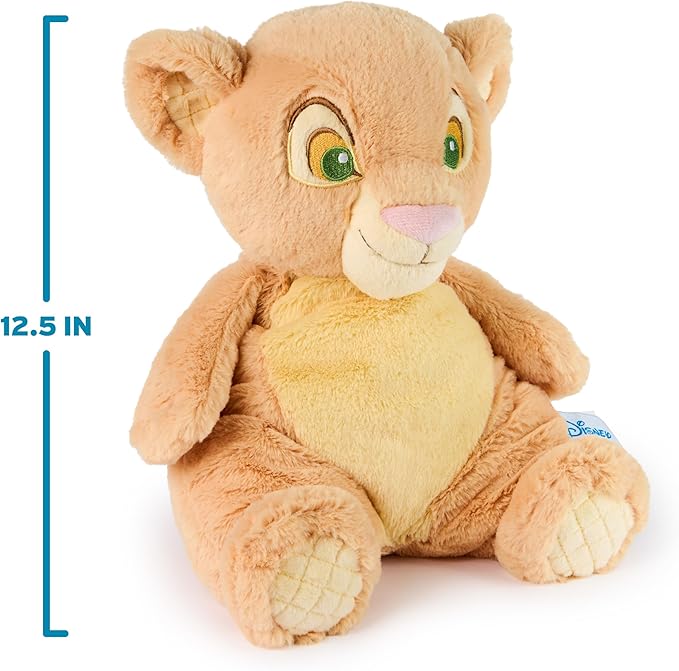 GUND Disney Official Nala Oh So Snuggly Plush, The Lion King, Lion Stuffed Animal for Babies and Infants, Yellow, 12.5”