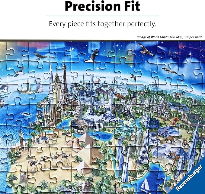 Ravensburger Cats and Succulents Jigsaw Puzzle - 500 Pieces | Adult-Targeted, Relaxing Activity, Interlocking Fit | Handcrafted in Germany | Unique Artwork by Brigid Ashwood