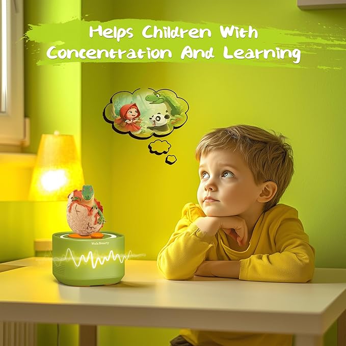 Magic AI Storyteller for Kids - Listens & Talks Back, Personalized Interactive Stories with Smart Q&A, Fun Character Toys, Screen-Free Learning, Gift for Ages 6-12