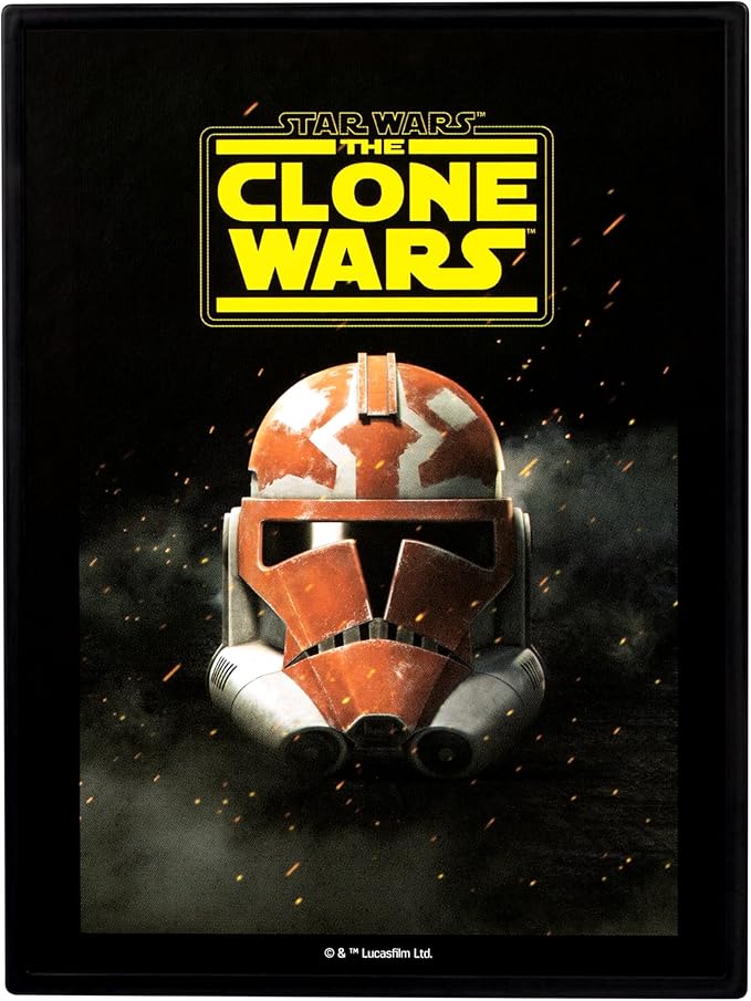 FANDROP SW02-Star Wars: The Clone Warsâ - Ahsoka Tano VS. Maul. FANDROP Combines an Epic Diorama, Artifacts & Scene Marker Creating A Display to Enhance Collection, 4 to Collect
