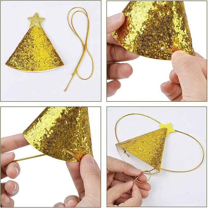 Pawty Balloons & Banners - Dog & Cat Birthday Hat, Foil Balloons for Pet Party Decoration