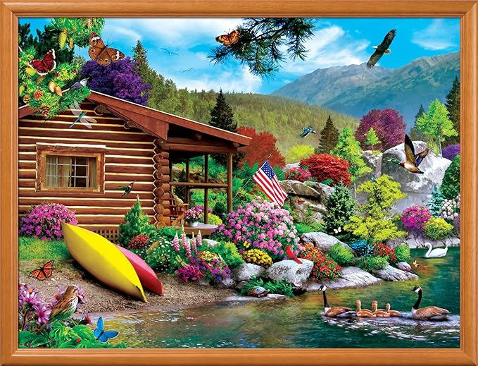 Masterpieces 750 Piece Jigsaw Puzzle for Adults and Family - Free to Fly - 18"x24"
