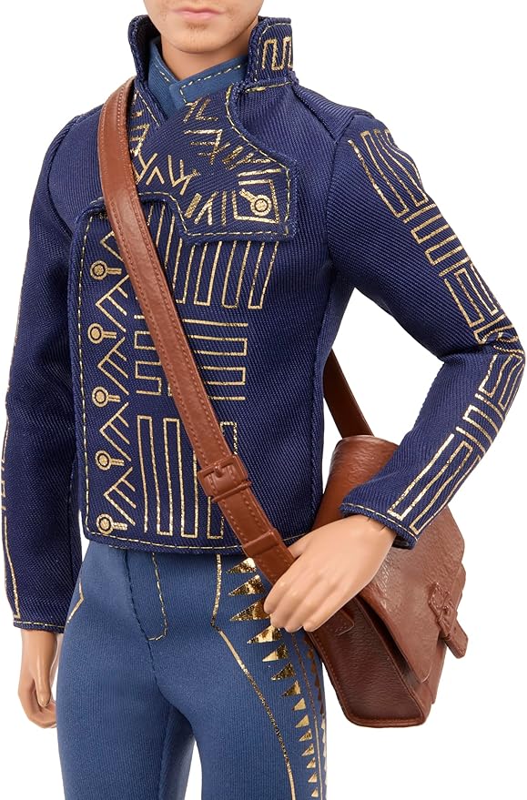 Mattel Universal Wicked Fiyero Fashion Doll with Posability, Removable School Uniform, Boots, & School Satchel and Textbook Accessory