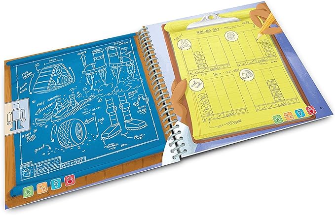 LeapFrog LeapStart 1st Grade Activity Book: STEM (Science, Technology, Engineering, Math) and Problem Solving