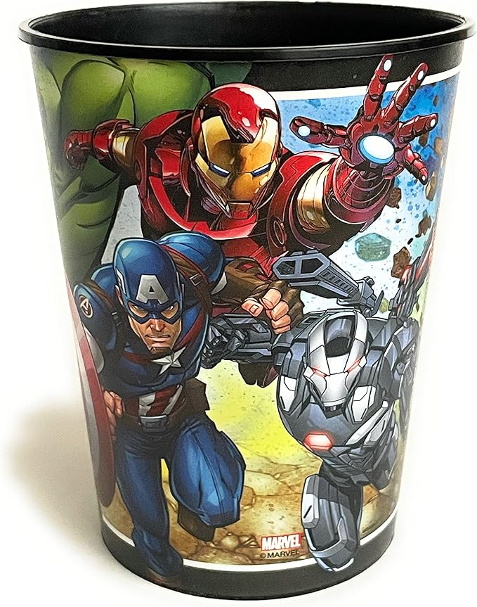 Marvel Avengers Superhero Birthday Party Supplies Set of 12 16oz Plastic Reusable Favor Cups