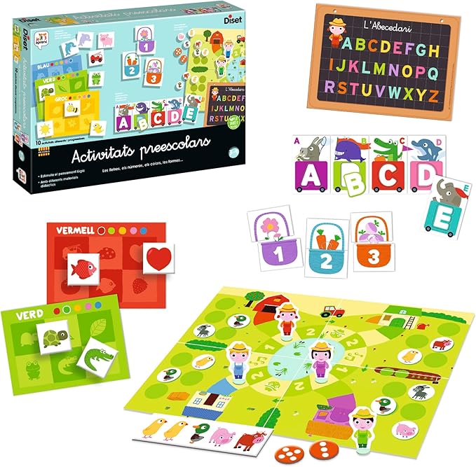 Jo Aprenc - Preschool Activitats - JOC educatiu recomanat de 3 a 4 Years, reforç Escolar