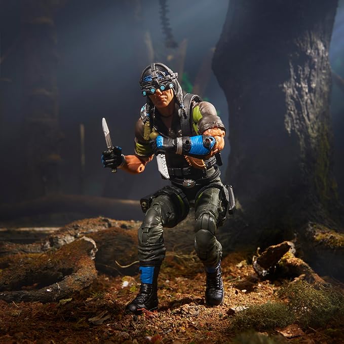 G.I. Joe Classified Series #128, Mad Marauders Low-Light, Spirit Iron-Knife & Niyol, 2 Collectible 6 Inch Action Figures with 28 Accessories