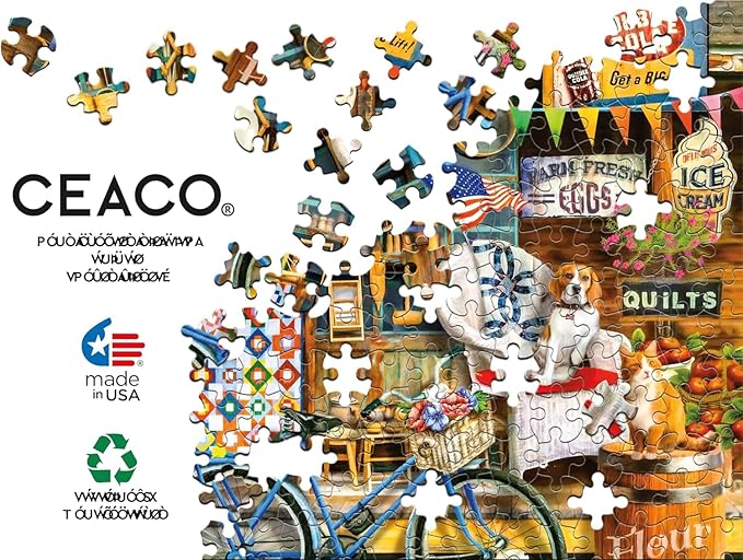 Ceaco - Tom Wood - The General Store - 1000 Piece Jigsaw Puzzle