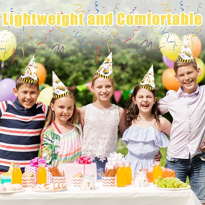 CANREVEL Party Hats for Adults, Party Supply for Party Decorations, Party Headwear for Birthday Celebration for Women Men
