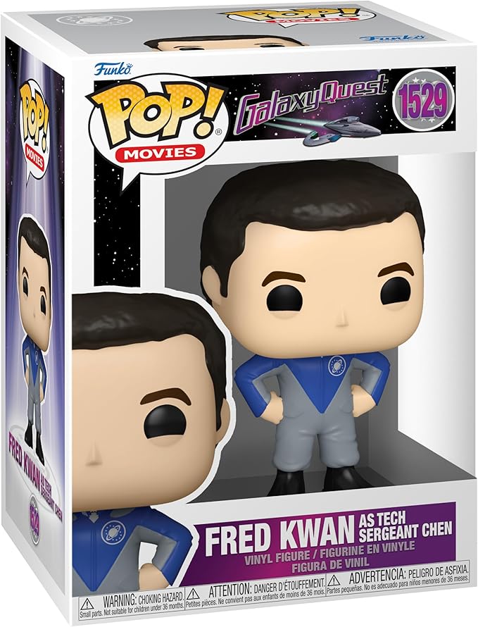Funko Pop Movies: Galaxy Quest - Fred Kwan As Tech Sergeant Chen - Collectable Vinyl Figure - Gift Idea - Official Merchandise - Toys for Kids & Adults - Sci-Fi Fans - Model Figure for Collectors