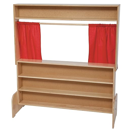 Wood Designs Deluxe Puppet Theater with Markerboard
