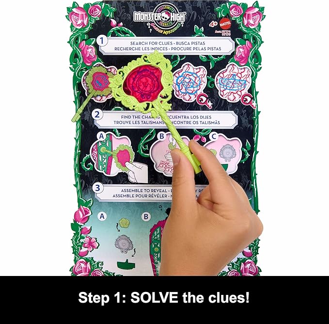 Monster High Skulltimate Secrets Doll & Accessories Set, Garden Mysteries Venus McFlytrap with Reveal Closet & 19+ Tea Party Surprises Like Clothes
