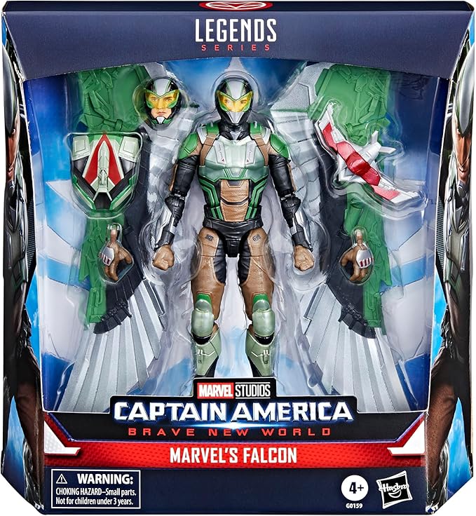 Marvel Legends Series Marvel’s Falcon, Captain America: Brave New World Collectible Deluxe 6 Inch Action Figure