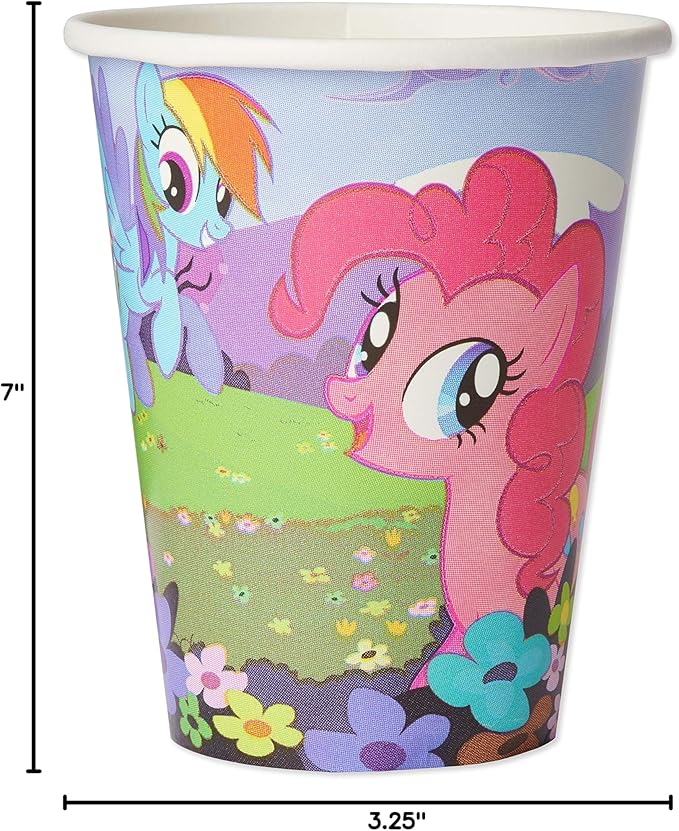 American Greetings My Little Pony Party Supplies, Paper Cups (32-Count)