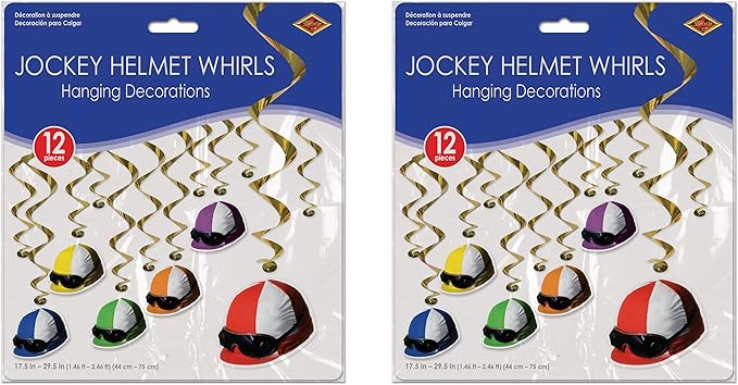 Jockey Helmet Whirls Pack of 2