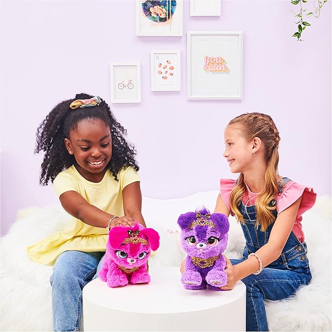 Present Pets, Princess Puppy Interactive Surprise Plush Toy Pet with Over 100 Sounds & Actions (Style May Vary), Girls Gifts, Kids Toys for Girls