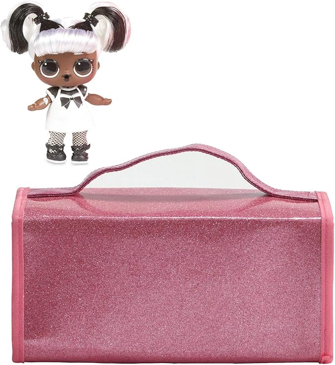 Leeche Storages & Display Case for Dolls Compatible with All LOL Surprise Dolls,Easy Carrying Storage Organizer Clear View Case
