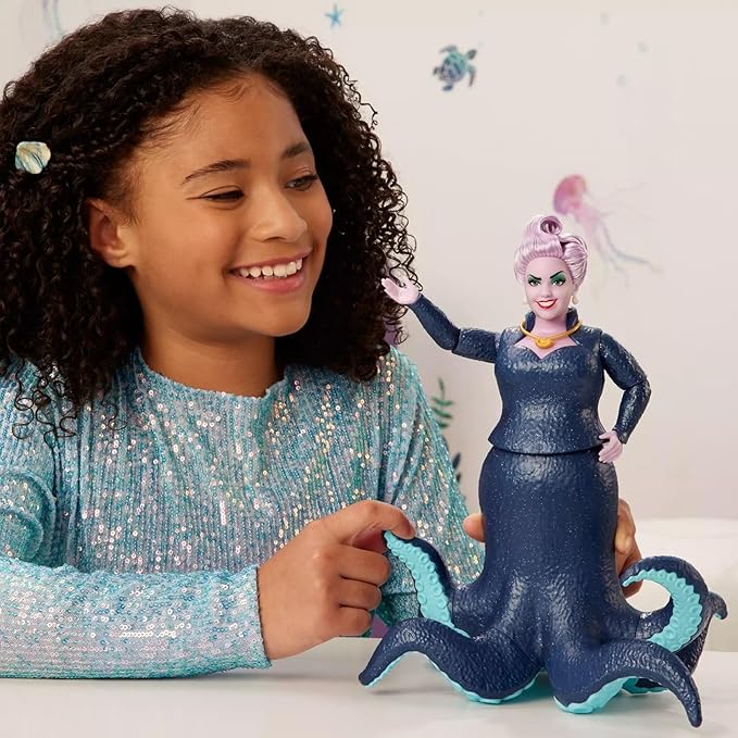 Mattel Disney The Little Mermaid Ursula Fashion Doll & Accessory Inspired by the Movie, Collectible Toy