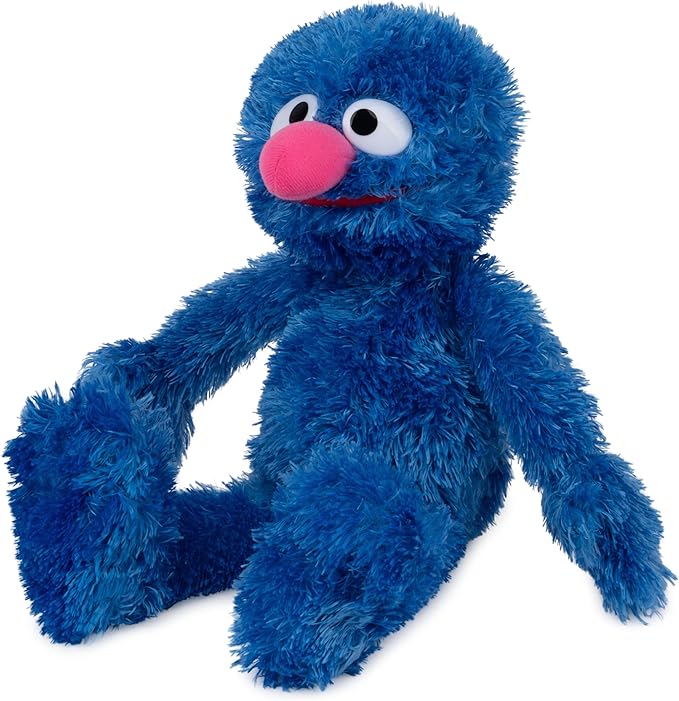 GUND Sesame Street Official Grover Muppet Plush, Premium Plush Toy for Ages 1 & Up, Blue, 14.5”
