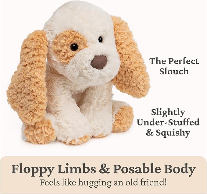 GUND Cozys Collection Puppy Plush, Puppy Dog Stuffed Animal for Ages 1 and Up, Tan/Cream, 10"