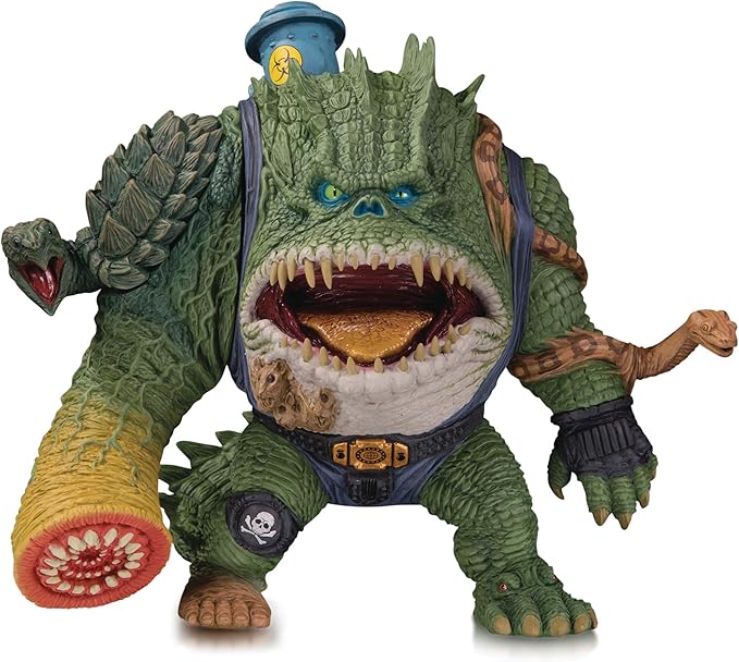 DC Collectibles Artists Alley: Killer Croc by James Groman Designer Vinyl Figure, Multicolor, One-Size, Model: MAR190626