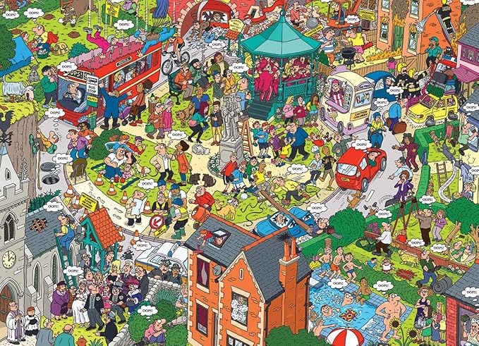 EuroGraphics What Could go Wrong? by Martin Berry 500- Piece Puzzle