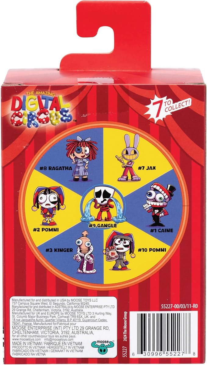 The Officially Licensed Gangle Vinyl Figure, Quality 4"/10.1 CM Boxed Collectible Figure with Removable Waterfall Tears & Collector Card, 7 Edition Vinyl Figures to Collect
