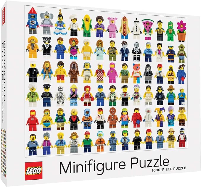 LEGO Minifigure 1000-Piece Jigsaw Puzzle