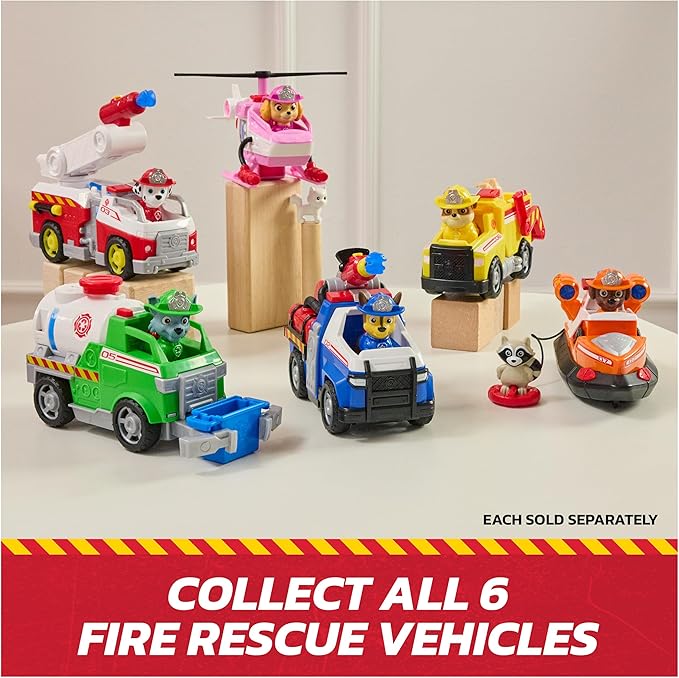 Paw Patrol Fire Rescue: Skye Rescue Fire Chopper with Action Figure, Kitty Friend & Toy Helicopter, Kids Toys for Boys & Girls Ages 3 and Up