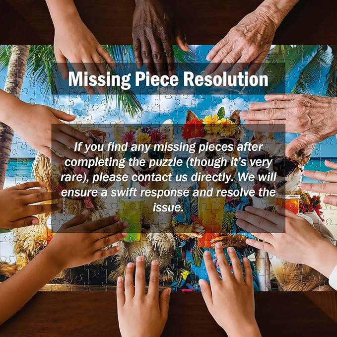 300 Piece Puzzles for Adults,Cute Beach Dog Jigsaw Puzzle for Adults Children Seniors,Large Piece Animal Puzzle for Kids Ages 8-10 10-12,Challenging Funny Corgi Puzzle,Family Game Great Gift 20.5*15in