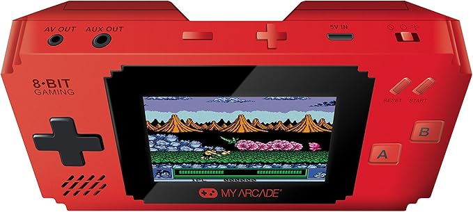 My Arcade Pixel Player 300 Built-in and 8 Classic Game