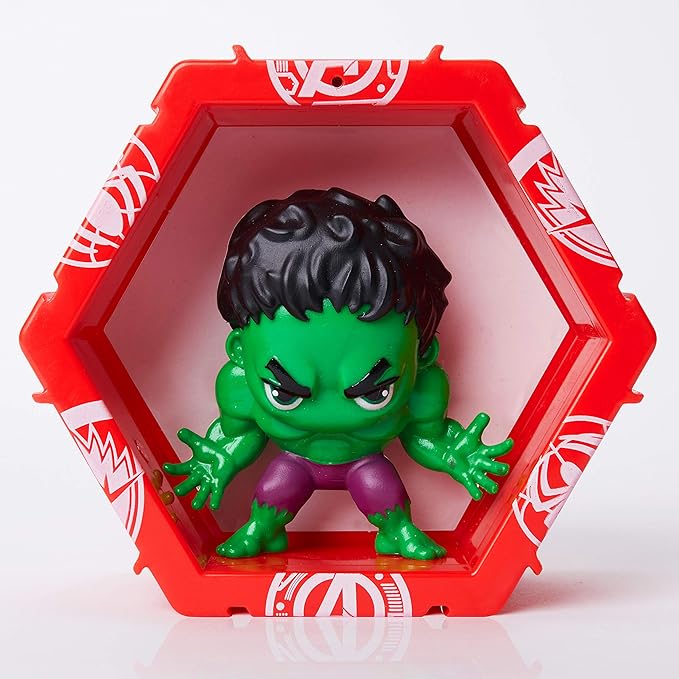 WOW! PODS Avengers Collection - The Incredible Hulk | Superhero Light-Up Bobble-Head Figure | Official Marvel Collectable Toys & Gifts