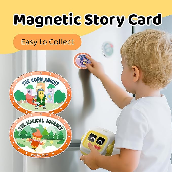 Imagine Craft Castle Journeys Story Card Set – 2 Cards, 100 Customizable Interactive Stories, Screen-Free Learning & Playtime for Kids Ages 3-6, Travel & Bedtime Educational Toy(No Player)