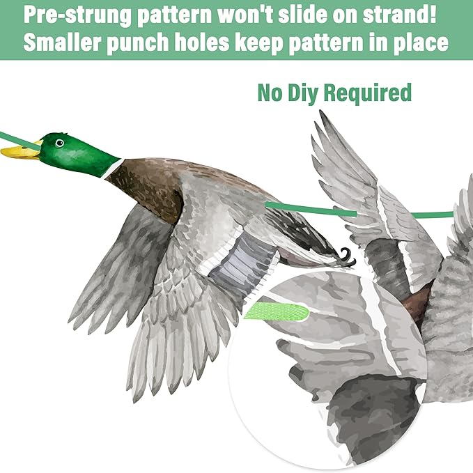 Mallard Duck Banners Duck Hunting Party Banners Duck Theme Birthday Party Decoration for Duck Hunter Baby Shower Supplies