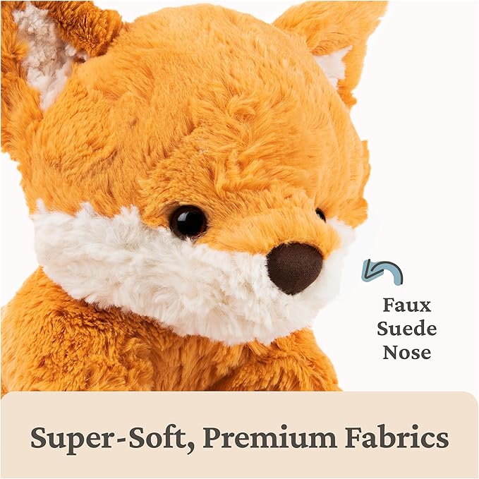 GUND Cozys Collection Fox Stuffed Animal Plush Toy for Ages 1 and Up, Orange, 10”