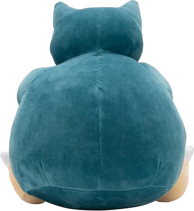 Pokemon 12" Large Snorlax Plush - Officially Licensed - Generation One - Authentic 12-inch Soft Stuffed Animal Toy Figure - Holiday Christmas Stocking Stuffer Gift for Kids, Boys, Girls - 2+