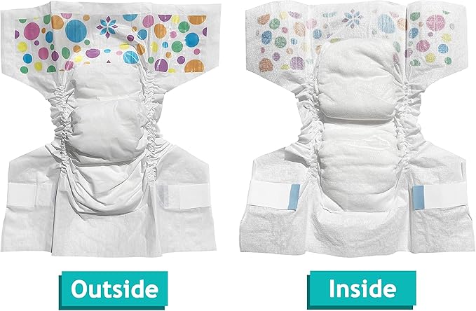 Pail Buddies Baby Doll Diapers Refill Value Pack | Compatible with Baby Alive Dolls 10–14 Inch That Drink & Wet / Poop | Secure Tabs, Absorbent & Kid-Friendly | Doll Accessories | 32 Count