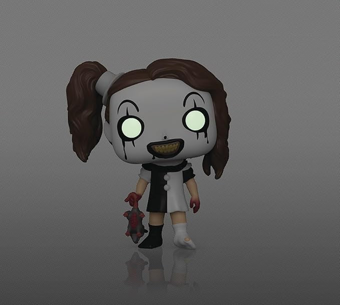 POP Funko Movies: Terrifier - Little Pale Girl (Glow-in-The-Dark) Specialty Series Vinyl Figure (Bundled with Compatible Box Protector Case), Multicolor, 3.75 Inches