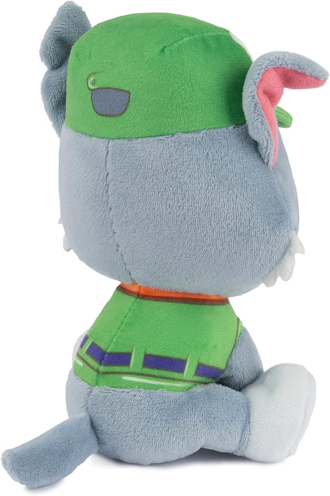 GUND Official PAW Patrol Rocky in Signature Recycling Uniform Plush Toy, Stuffed Animal for Ages 1 and Up, 6"