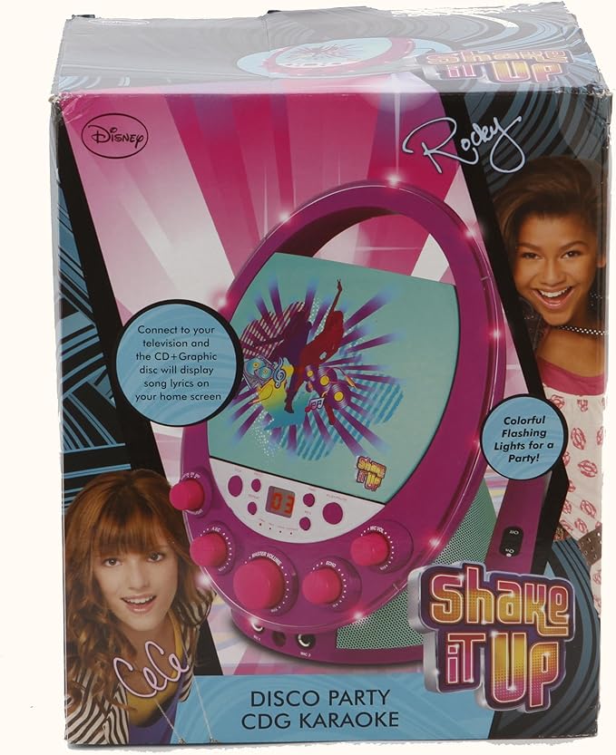 Karaoke System 66014 Shake it Up Karaoke Machine, Purple